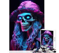 Puzzle de 1000 pièces pour Adultes Thème L'au-delà Azur Jeu éducatif Amusant et Stimulant Dimensions 38x26cm