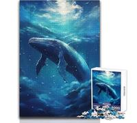 Puzzle de 1000 pièces pour Adultes - Thème : L'Odyssée interstellaire - Jeu de réflexion Familial - Analyse et logique - À Monter soi-même - Dimensions : 50x75cm