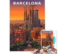 Puzzle de 1000 pièces pour Adultes thème Murmures de Pierre Style rétro idéal pour Les Adolescents et Les Jeux relaxants en Famille Cadeau d'anniversaire ou Autre (Dimensions 38x52cm)