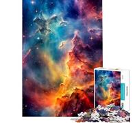 Puzzle de 1000 pièces pour Adultes Thème Nébuleuse Infinie Cadeau éducatif et ludique Décoration Murale Œuvre d'art (Dimensions 38x26cm)