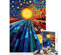 Puzzle de 1000 pièces pour Adultes thème Original « Voyage vers l'espace » Jeu éducatif décoration Murale Jouet Cadeau Stimulant (26x38cm)