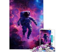 Puzzle de 1000 pièces pour Adultes Thème Perdus dans l'espace Jeux de détente Cadeau pour Femmes Interaction Parent-Enfant (Dimensions 38x26cm)