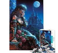 Puzzle de 1000 pièces pour Adultes thème Princesse Fantastique et Romantique idéal pour Un Anniversaire ou Noël Jeu de réflexion et de Vitesse à partir de 14 Ans (50x75cm)