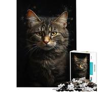 Puzzle de 1000 pièces pour Adultes Thème Rayures dans la Nuit Jeu Familial Difficile à compléter (38x52cm) pour Les 14 Ans et Plus