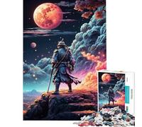 Puzzle de 1000 pièces pour Adultes thème samouraï et Guerrier Japonais idéal pour Un Jeu éducatif et intellectuel Une activité Artistique ou Un Cadeau pour Toute la Famille (38x52cm)