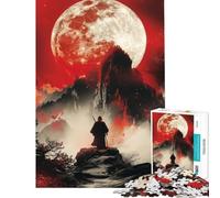 Puzzle de 1000 pièces pour Adultes thème Shinobi Japonais Difficile et Stimulant Jeu de Relaxation et Anti-Stress à partir de 14 Ans (38x52cm)