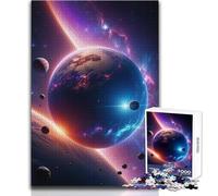 Puzzle de 1000 pièces pour Adultes, thème Terre Vue du Ciel, Casse-tête, Jeu Familial d'analyse et de logique, Jouet à Monter soi-même, Dimensions : 38x26cm