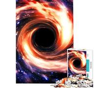 Puzzle de 1000 pièces pour Adultes thème Trou Noir et Vortex Spatial idéal comme Cadeau d'anniversaire ou de Noël pour Femmes Jeu de Puzzle à Monter soi-même à partir de 14 Ans (38x26cm)