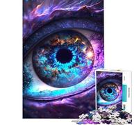 Puzzle de 1000 pièces pour Adultes thème Univers et Œil de Dragon idéal pour s'amuser à la Maison et stimuler la mémoire Jeu de réflexion pour Les 14 Ans et Plus (38x52cm)