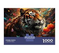 Puzzle De 1000 Pièces pour Adultes Tiger Wallpapers HD for Sale Puzzles pour Adolescents - Course De Vitesse Manuelle - Difficile Et Stimulant - Cadeaux De Noël Et d'anniversaire 52x38cm/1000pcs