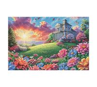 Puzzle De 1000 Pièces pour Adultes Tigre Contre Dragon 1000 PCS 75x50cm Assemblage Facile pour Débutants Idéal pour Enfants Adolescents Améliore La Dextérité Manuelle