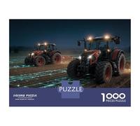 Puzzle De 1000 Pièces pour Adultes Tractors with GPS Navigation System Puzzles pour Adolescents Jeu De Réflexion Améliore La Mémoire Défi Éducatif 70x50cm/1000pcs