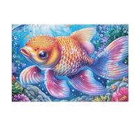 Puzzle De 1000 Pièces pour Adultes Train à Vapeur Vintage 1000 PCS 75x50cm Cadeau De Saint-Valentin pour Couples Activité De Liens Amusante Expérience Assemblage Fluide