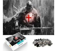 Puzzle de 1000 pièces pour Adultes Triomphe des Templiers Séjour Anti-Stress pour Tuer Le Temps Super Cadeau 75x50cm
