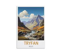 Puzzle de 1000 pièces pour Adultes Tryfan Wales, Puzzles de Micro-pièces stimulants et Difficiles, Cadeau de Noël ou d'anniversaire, Jeu, Jouet, 70 x 50 cm