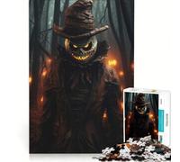 Puzzle de 1000 pièces pour Adultes Twilight Terror Jeu de réflexion découpe de précision Collection d'artistes Beaux-Arts 38x52cm