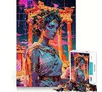 Puzzle de 1000 pièces pour Adultes Tyche︰ L'Oracle de la Fortune Jeu de réflexion Amusant et précis Activité de Loisirs et d'anniversaire (38x26cm)