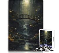 Puzzle de 1000 pièces pour Adultes - Un Lieu Magique en forêt - Un Passe-Temps paisible et satisfaisant - Assemblage Parfait - Découpe de précision - Dimensions:38x52cm