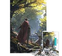 Puzzle de 1000 pièces pour Adultes Un Moment Magique avec Un cerf Un défi éducatif pour s'amuser en Famille Jeu Familial à partir de 14 Ans 50x75cm