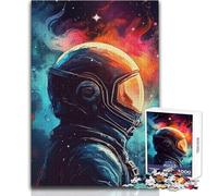 Puzzle de 1000 pièces pour Adultes « Un Voyageur de l'espace » : Jeu interactif et éducatif, pour Un Anniversaire Dimensions : 50x75 cm