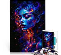 Puzzle de 1000 pièces pour Adultes Une lumière dans l'obscurité Jeu Familial Anti-Stress Défi Difficile Jeu de défi Unique 38x26cm