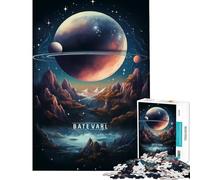 Puzzle de 1000 pièces pour Adultes Univers Spatial épique et Galactique Jeu intellectuel et éducatif pour Toute la Famille Idée Cadeau et Jouet (Dimensions 38x26cm)