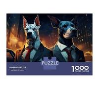 Puzzle De 1000 Pièces pour Adultes Urban Canine Elegance Puzzle pour Adultes, Jouet, Décoration Murale, Décoration Parfaite, Cadeaux Uniques pour Anniversaire Et Noël 70x50cm/1000pcs