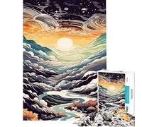 Puzzle de 1000 pièces pour Adultes « Vallée Céleste Jouet éducatif décoration Parfaite Jeu Stimulant et Convivial en Famille (50x75cm)