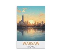 Puzzle de 1000 pièces pour Adultes, Varsovie, Pologne, Puzzle en Papier, œuvre d'art, Jouet éducatif et intellectuel, Cadeau, 52 x 38 cm