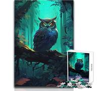 Puzzle de 1000 pièces pour Adultes Veilleur de Nuit Un Jeu de précision idéal pour se détendre Dimensions 38x52cm