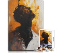 Puzzle de 1000 pièces pour Adultes - Vision Contemplative - Détente apaisante et relaxante - Assemblage sans Couture - Haute précision - Dimensions:50x75cm