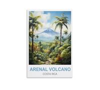 Puzzle de 1000 pièces pour Adultes, Volcan Arenal Costa Rica. Jeu éducatif et Stimulant de 1000 pièces pour Adultes et Enfants (38 x 26 cm).
