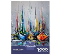 Puzzle De 1000 Pièces pour Adultes Waiting for Sailing Puzzle pour Adultes, Jeu De Réflexion, Assemblage De Motifs, Difficile Et Stimulant 52x38cm/1000pcs