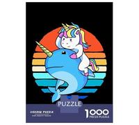 Puzzle De 1000 Pièces pour Adultes Whale Breaching Under The Moonlight Painting Puzzle Adulte, Jouet, Décoration Murale, Difficile, Cadeau d'anniversaire, Cadeaux, 70x50cm/1000pcs