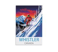 Puzzle de 1000 pièces pour Adultes, Whistler, Canada. Jeu éducatif idéal pour se détendre et décorer Un Mur (38 x 26 cm).