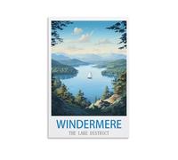 Puzzle de 1000 pièces pour Adultes, Windermere, Lake District, décoration intérieure, Cadeau d'anniversaire, Jouet pour Hommes, Femmes, Seniors, 70 x 50 cm