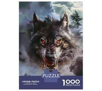 Puzzle De 1000 Pièces pour Adultes Wolf Wallpapers for iPhone Puzzle Casse-tête Jeu De Rapidité Activités Amusantes À La Maison 52x38cm/1000pcs