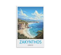Puzzle de 1000 pièces pour Adultes - Zakynthos, Grèce - Puzzle Classique de 1000 pièces pour Toute la Famille - 38 x 26 cm