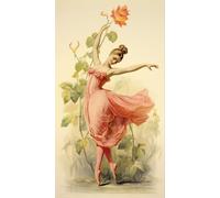 Puzzle de 1000 pièces pour fille de ballet très difficile pour adulte et décontracté, chaque pièce est unique, la technologie Softclick signifie que les pièces s'emboîtent parfaitement