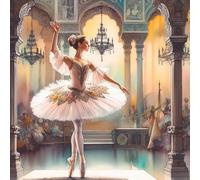 Puzzle de 1000 pièces pour fille de ballet très difficile pour adulte et décontracté, chaque pièce est unique, la technologie Softclick signifie que les pièces s'emboîtent parfaitement