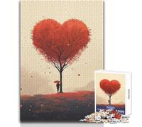 Puzzle de 1000 pièces pour la Saint-Valentin Un Jeu d'amour Relaxant pour occuper Son Temps Libre Découpe précise et régulière Dimensions 50x75cm