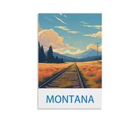 Puzzle de 1000 pièces, Puzzle Montana, Puzzle en Papier de 1000 pièces, Jouet éducatif pour Adultes et Enfants, Jeu de détente Familial, 38 x 26 cm