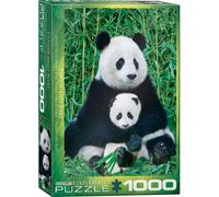puzzle de 1000 pièces - Puzzle - Ours Panda & Bébé + Accessoires pour Puzzle