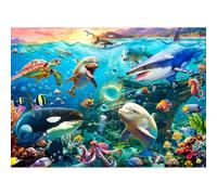 Puzzle de 1000 pièces, puzzle pour adultes, un puzzle difficile, jeux de puzzle pour toute la famille, cadeaux pour femmes, cadeaux pour hommes, thème : aventures sous-marines