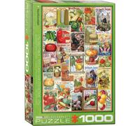 puzzle de 1000 pièces - Puzzle - Vintage Art - publicité pour les semis de légumes + accessoires de puzzle