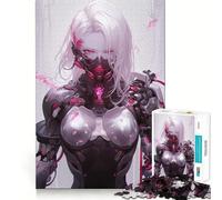 Puzzle de 1000 pièces Ready to Kill (38x52cm) Fille d'anime Idéal pour Les Adolescents Renforce la mémoire Loisirs et détente Bords Lisses Liste de souhaits du Père Noël