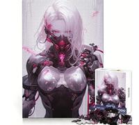 Puzzle de 1000 pièces Ready to Kill Anime Girl pour Adolescents améliore la mémoire, Confortable et Relaxant, découpe Ferme, Cadeau Festif (38x26cm)