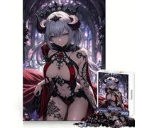 Puzzle de 1000 pièces Reine Démon Anime Développe la logique et favorise la Concentration Cadeau attentionné et précis (50x75cm)