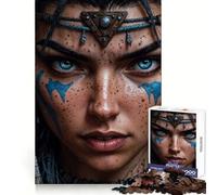 Puzzle de 1000 pièces Reine guerrière Sauvage pour Adultes, Jouet Intelligent et Amusant à Utiliser chez soi (38x52cm)