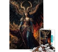 Puzzle de 1000 pièces Reine Lilith Activités Amusantes à la Maison mais Jeu Impossible Amusant et Humoristique pour Les 14 Ans et Plus (50x75cm)